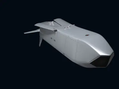 AKF-98A Missile 3D model