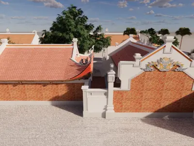 Sacred Ritual  -  Mieu Thon Free 3D model