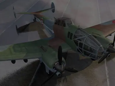 Potez 63-11 3D model