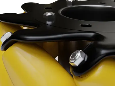 Mecanum wheel 3D model