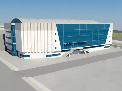 Shopping Mall 1 3D model