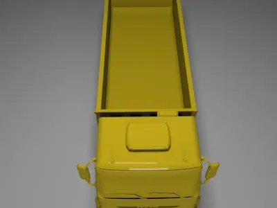 Dump Truck Inveco Ready for Print Free 3D print model