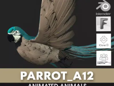 Parrot A12 3D model