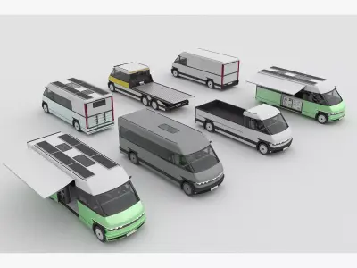 EV Prototype 1 3D Model Collection