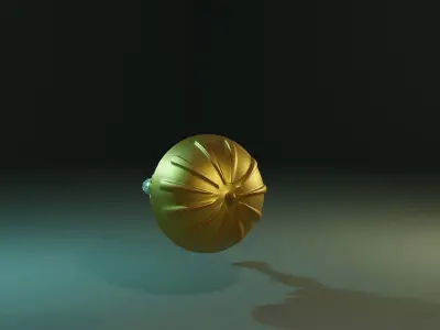 Indian God Hanuman Weapon Gada  3D model