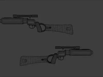 Blaster Rifle 3D model