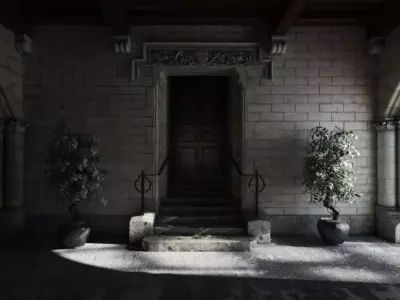 Old European Door And Alley Archinteriors Vol 16 3D model