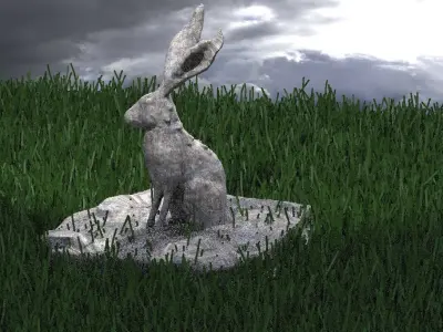 Easter Bunny 3D model