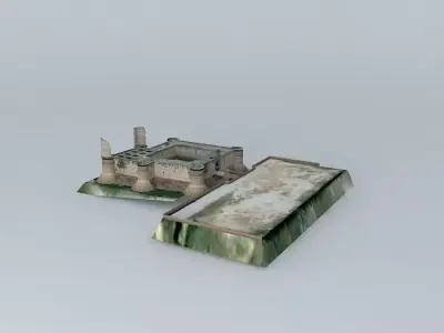 Old Castle 3D model