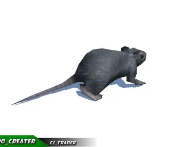 Low-Poly Wild Critter-Insect Rigged Collection Pack Low-poly 3D model