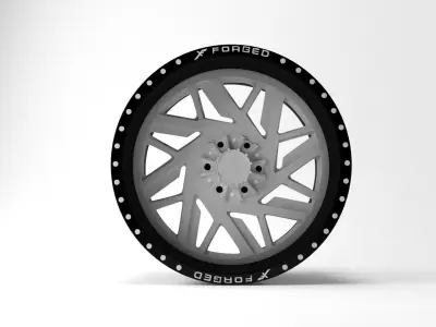Car wheel  3D model