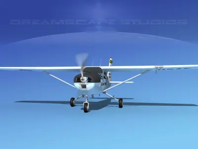 Cessna T-41 Mescalero USAF 1 3D model