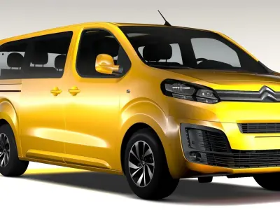Citroen SpaceTourer L3 2017 3D model