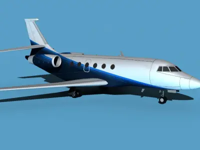 Dassault Falcon 2000 V15 3D model