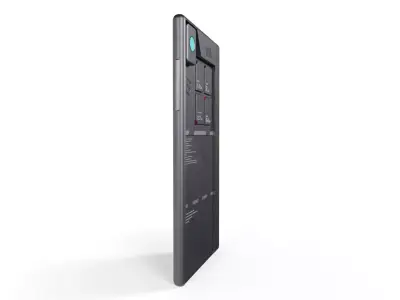Sci-Fi Remote Controller - PBR Game Ready Low-poly 3D model