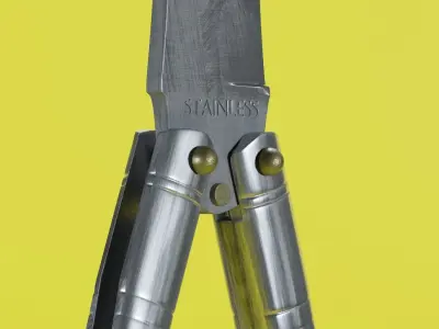 Butterfly Knife 3D model