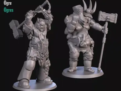 Orgres 3D print model
