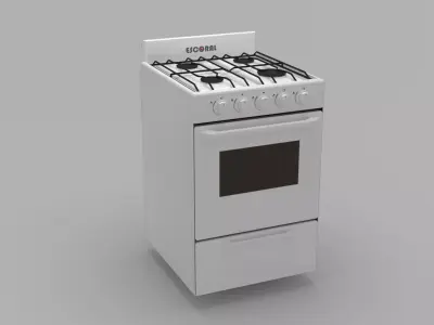 Stove Gas 3D model