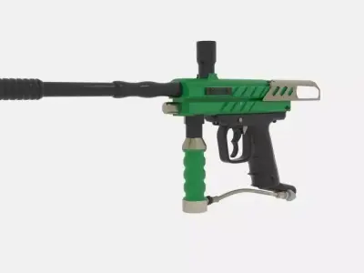  Paintball Guns Paintball  3D model