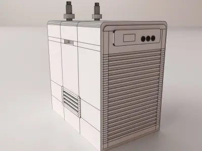 Chiller water 3D model