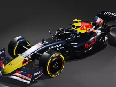 RED BULL 2022 FORMULA 1 CAR Free 3D model