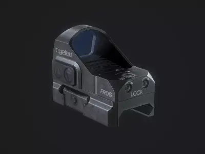 RDS Cyelee Frog Low-poly 3D model