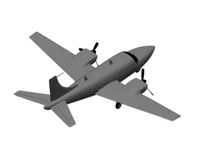 Piper Aerostar 3D model