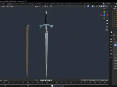 Dark Sister 3D model