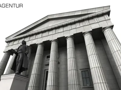 Federal Hall New York - 3D Building Models 3D model