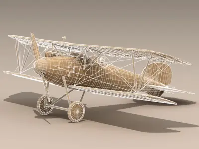 albatros D Va jasta 18 3D model