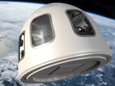 Crew Capsule 3D model
