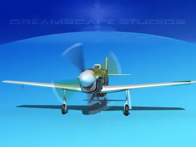 P-51 Mustang Sport V11 3D model