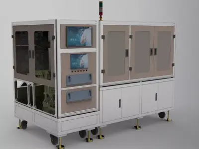 Pad printing machine 3D model