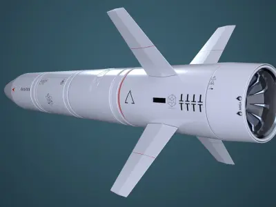 Atomic Missile Mk1 L 3D model