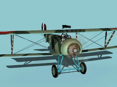 Nieuport 11 VHP V12 3D model