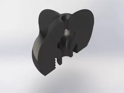 Queens Crown Flycatcher Free 3D print model