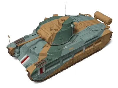 Mark II Matilda II Mk III IV 3D model