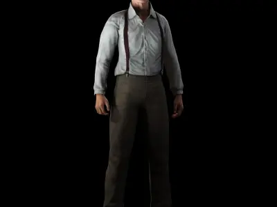 Old Man 3D model