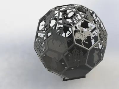 Fire bowl 3D print model