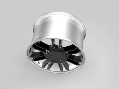 Rim 3D model wheel 3D model
