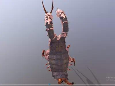 TWINHEAD Scopion Sand Monster Multi Action 3D model