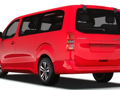 Citroen e SpaceTourer XL 2024 3D model