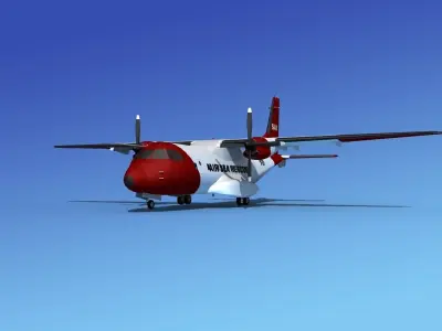 Casa CN-235 Air Sea Rescue 3D model