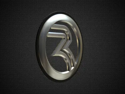 sampo rosenlew logo 3D model