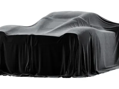 Car Cover hypercar 3D model