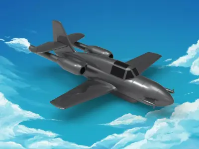 Messerschmitt Me 328 3D model