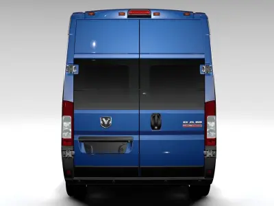 Ram Promaster Cargo 3500 H3 159WB 2016 3D model