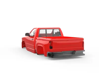 2016 Dodge Ram 1500 Classic Crew Cab 3D print model