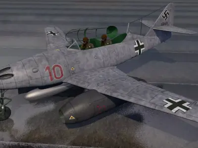 Messerschmitt Me-262B-1a Nachtjager 3D model