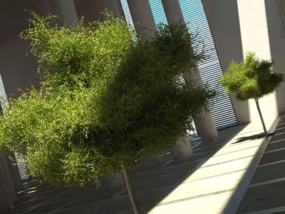 Archmodels vol 42 - realistic plants 3D model